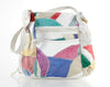 80s Colorful Rainbow Patchwork Bucket Bag