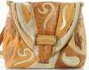 SHARIF Abstract Leather Shoulder Bag