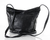 80s Black Leather Studded Bag