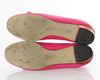 60s Mod Pink Leather BOW Heels 6.5