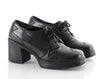 90s Lace Up Chunky Wingtip Platform Shoes 8.5