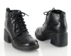 90s Lace Up Creeper Platform Ankle Boots 6.5